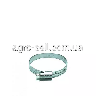 Хомут з нержавіючої сталі, 12мм, Ø 55-75 мм. AL169828 (AL170672, AL112931) John Deere
