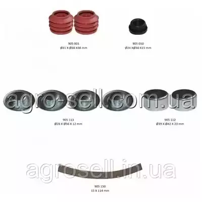 Р/к супорту (CP) HALDEX MODUL X CP9053102