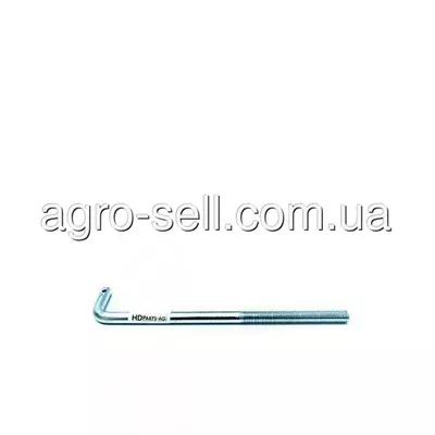 Болт натяжний Шток Г-подібний M12x1,75x100 L=450x45 (H156569)