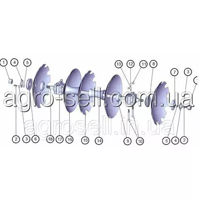 Диск (ромашка) GREGOIRE BESSON -851000998